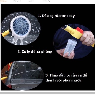 CHỔI RỬA XE XOAY 360 ĐỘ