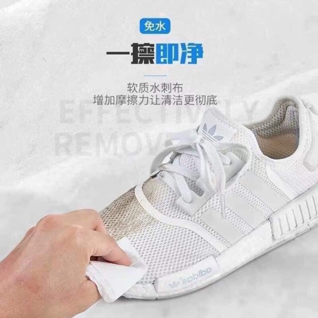 Giấy ướt lau giày