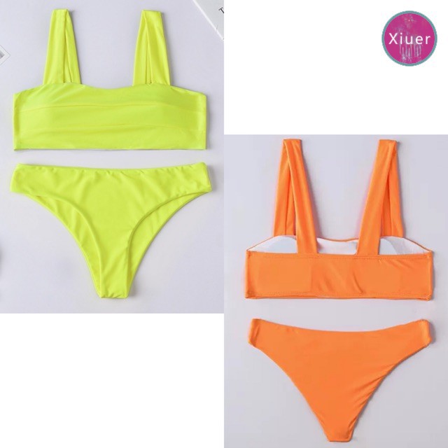 Korean style swimwear, sexy high-waist bikini, high-quality fabrics, with sponge pads, beachwear#Y06 | BigBuy360 - bigbuy360.vn