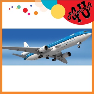 Mô hình giấy 3D máy bay KLM Boeing 737-900 tỉ lệ 1/100