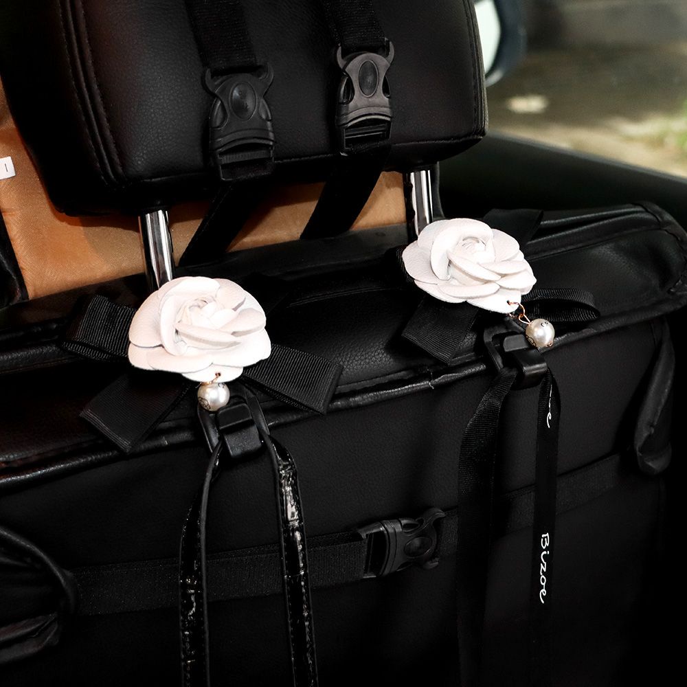 Bộ 2 Móc Treo Đồ Gắn Ghế Ngồi Xe Hơi Hình Hoa Trà Nhiều Màu Sắc | BigBuy360 - bigbuy360.vn