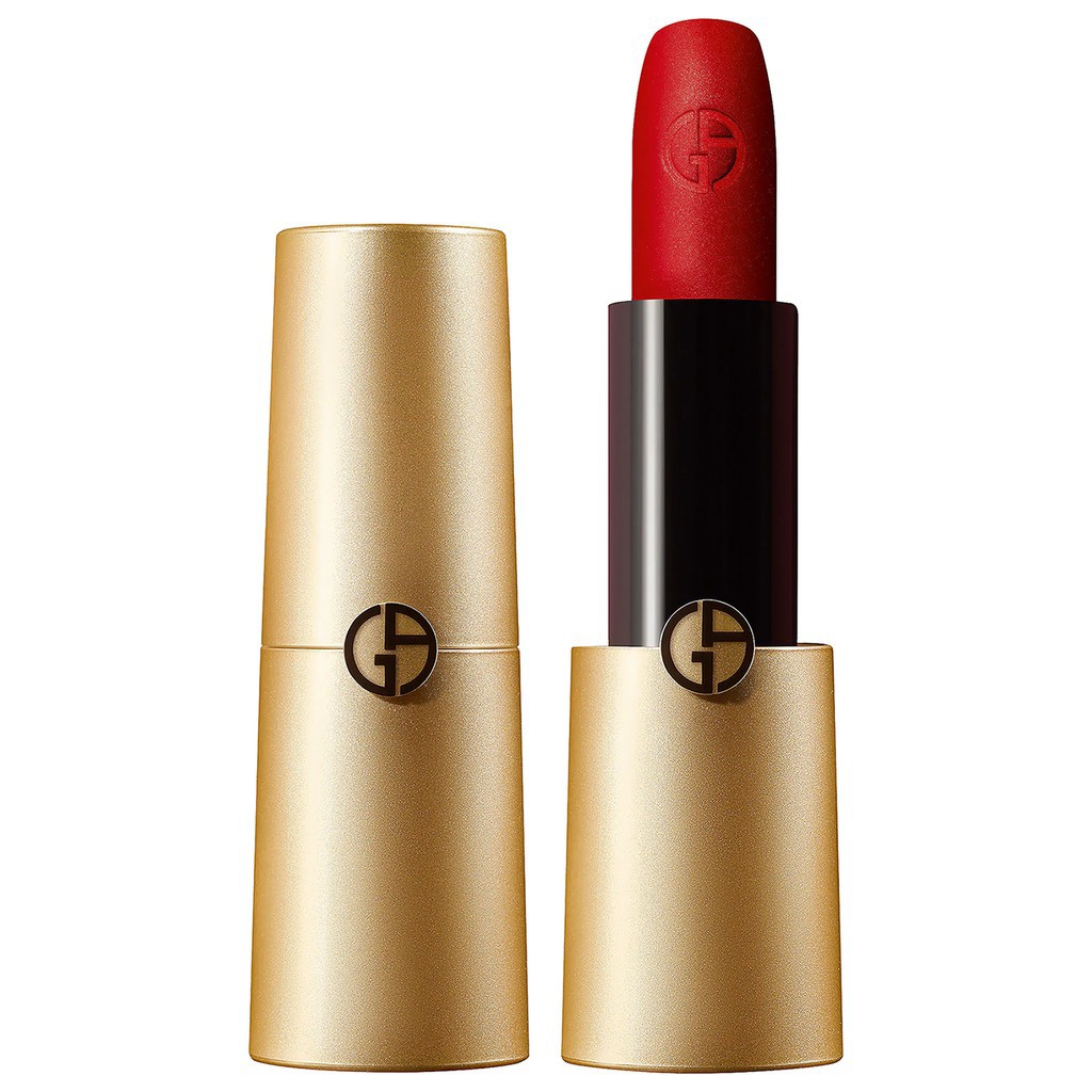 MUA 1 TẶNG 1 - Son thỏi lì GIORGIO ARMANI Rouge D'Armani Matte Lipstick Gold Edition