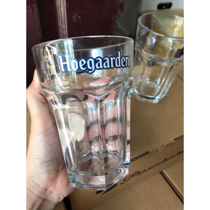 Hộp Ly thủy tinh Hoegaarden cao cấp