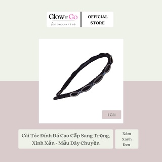 Cài tóc đính đá cao cấp sang trọng, xinh xắn - mẫu dây chuyền
