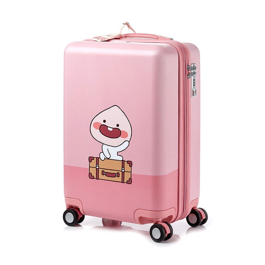 Vali kéo Little Friends SAMSONITE RED - MỸ-Size Cabin 20inch Vali in hình nhân vật xinh xắn