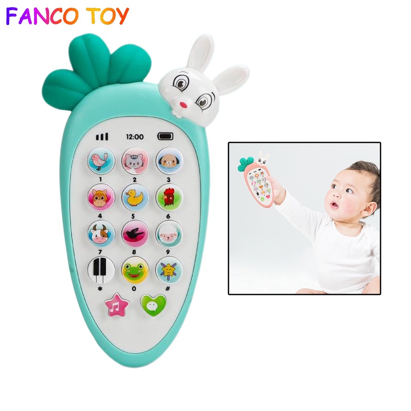 Điện Thoại Đồ Chơi Phát Nhạc Cho Bé 0-6 Tuổi Y189