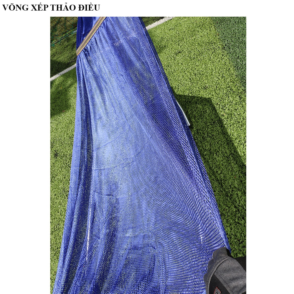 Khung võng si inox phi 27 tay cong hàng xuất khẩu thương hiệu Võng Xếp Thảo Điều