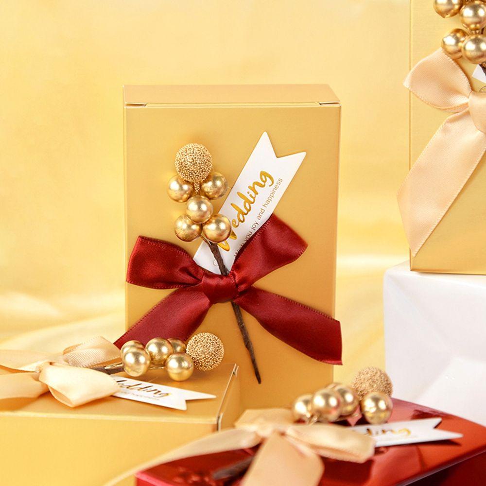 Set 10 Hộp Đựng Kẹo Cưới / Tiệc Mừng Em Bé Kiểu Dáng Sáng Tạo