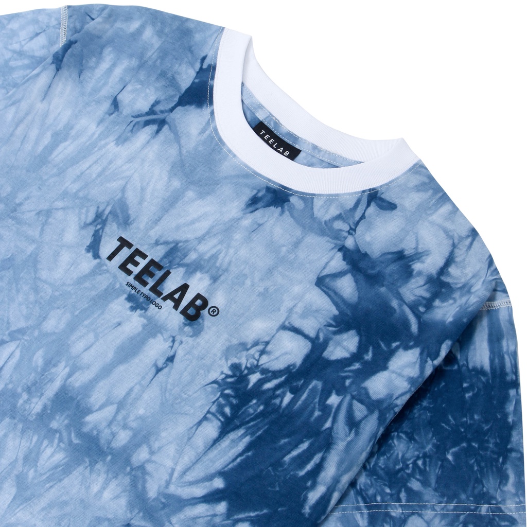 Áo thun Teelab Tiedye Simple Typo Logo TS137