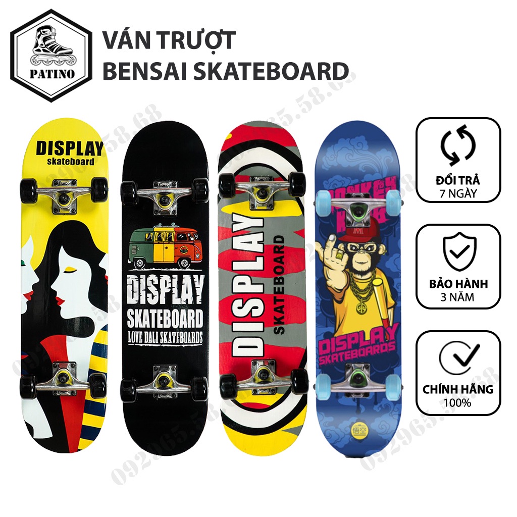 Ván Trượt Bensai Skateboard chính hãng giá tốt