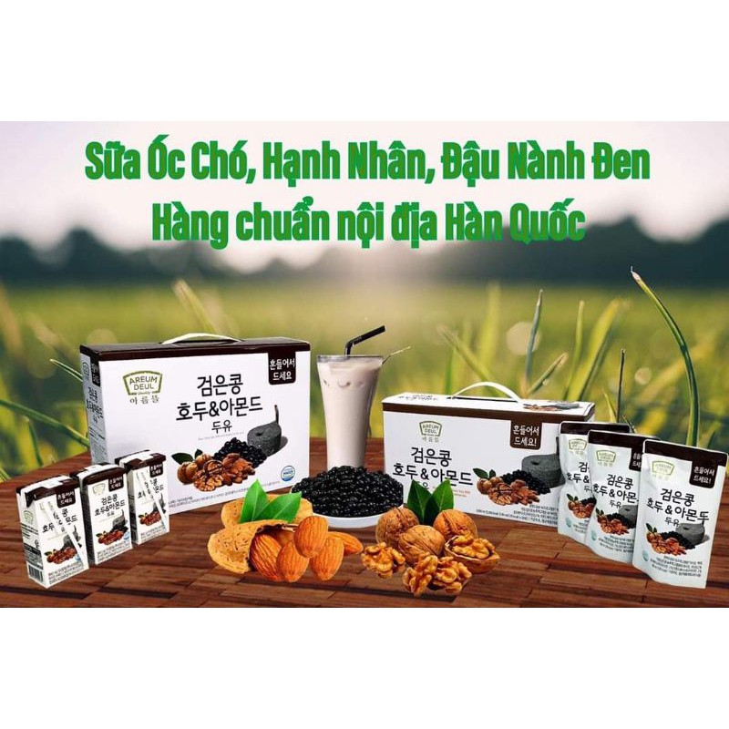 [Tách lẽ] Sữa óc chó hanh nhân Product ốc Korea (hsd 2023)