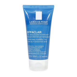 Sữa Rửa Mặt Cho Da Dầu Mụn, Nhạy Cảm La Roche-Posay Effaclar 50ml