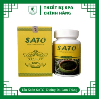Tảo Xoắn Sato Dưỡng Da Làm Trắng Dạng Bột Nhật Bản
