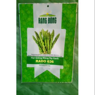 HẠT GIỐNG MĂNG TÂY XANH