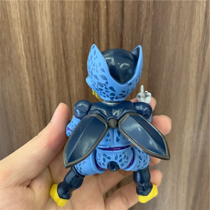 Mô hình đồ chơi Cell kid, sên bọ hung nhỏ con xanh dương Sharu - Dragon Ball