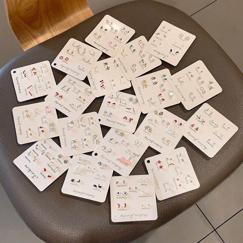 Bộ Khuyên Tai Nhỏ Đơn Giản Phong Cách Hàn Quốc Mới 2022