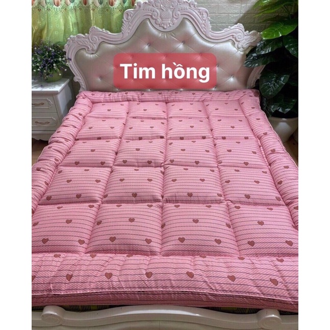 Topper nệm dày 6-8cm tấm topper tiện nghi cao cấp gấp gọn gàng khi không sử dụng