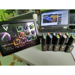 sét mắt mèo 9D vinimay 10 màu ( FREESHIP )