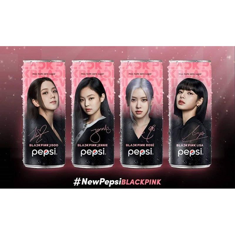 Pepsi không calo BlackPink.Nữ Thần Lửa Jennie.Nữ Thần Nước Jisoo.Công Chúa Thái Lisa.Nữ Thần Gió Rosé