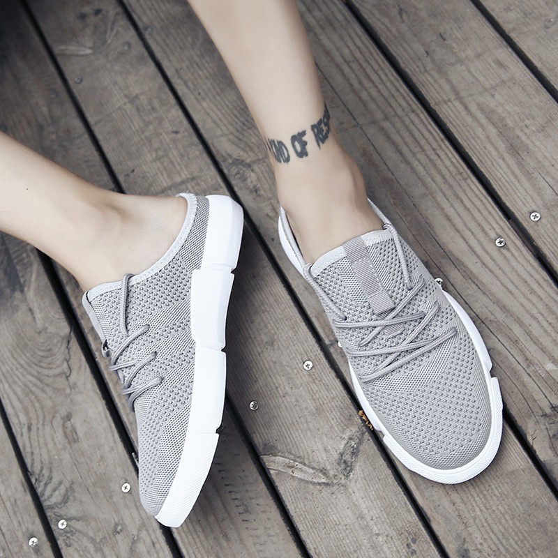 Giày lười JINTOHO canvas chống trượt thời trang mùa hè cho nam