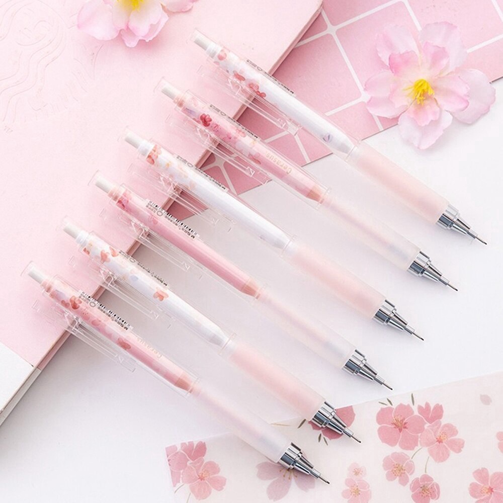 Bút Chì Bấm Hình Hoa Anh Đào Ngòi 0.7mm AMPJ3504 - M&G