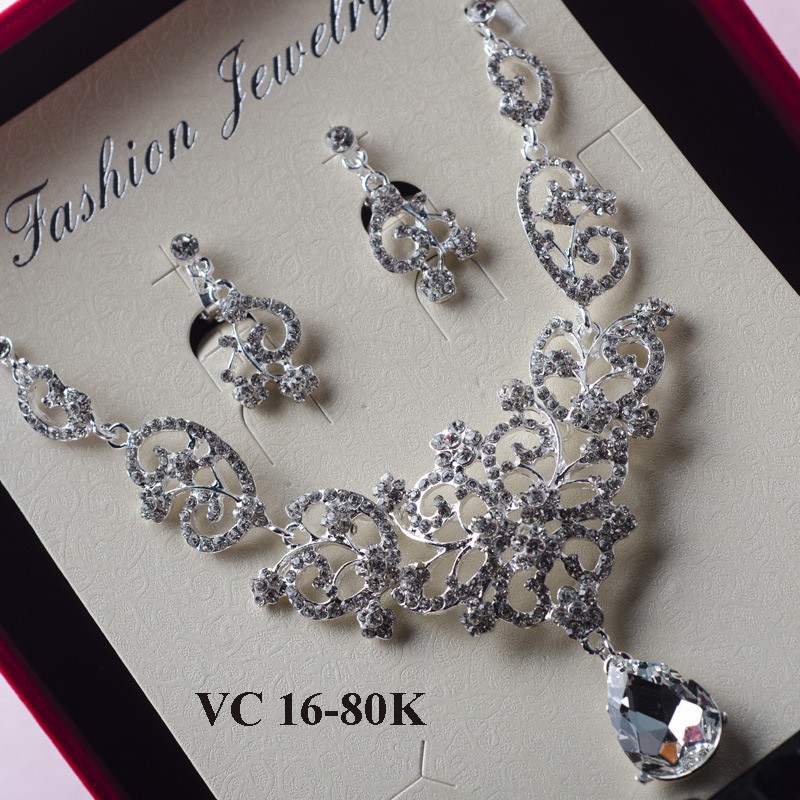 bộ vòng cổ hoa tai