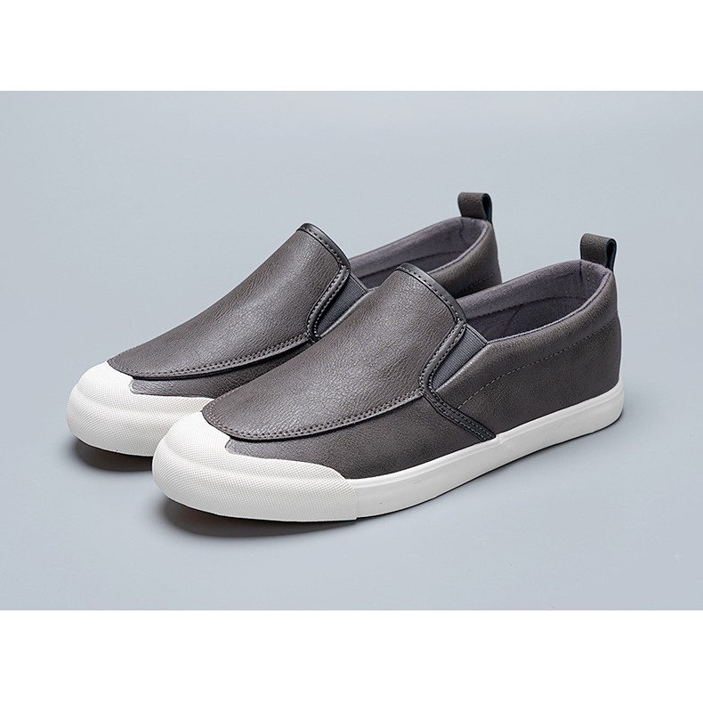 [XẢ KHO, LẺ SIZE] Giày lười nam - Slip on nam da - Mã A1182
