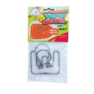 Đồ chơi giáo dục Việt For Kids - Khắc nhập! Khắc xuất! - Chữ E - FKS-090