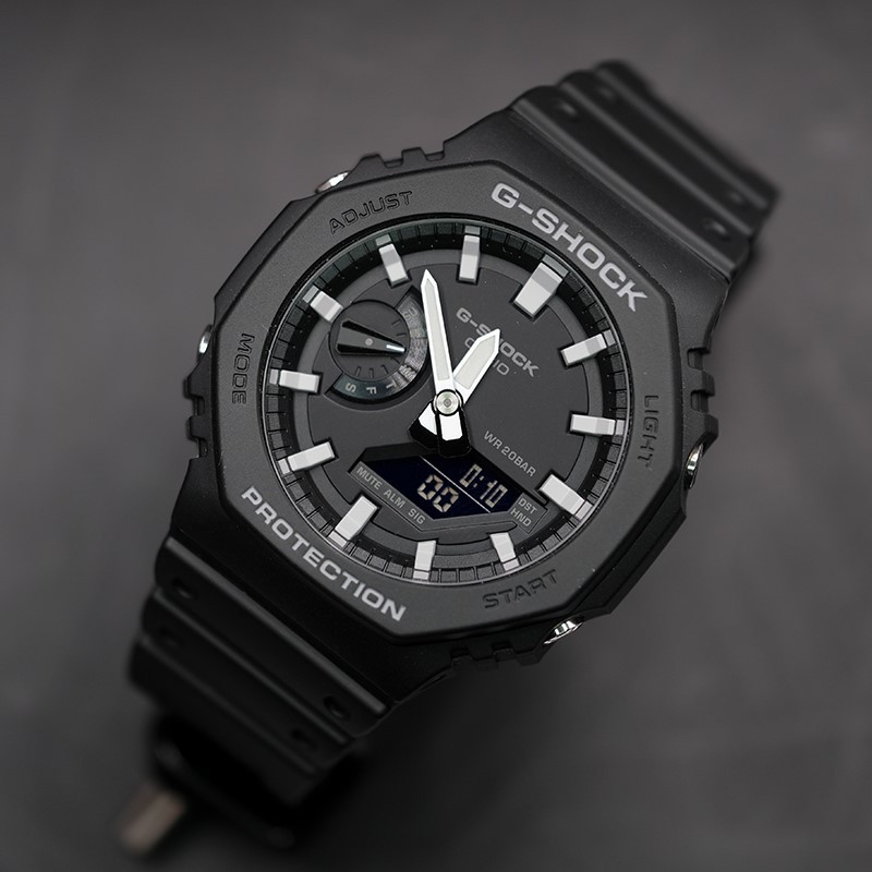 Đồng hồ nam Casio G-Shock GA-2100-1ADR chính hãng | GA-2100-1A Carbon Core