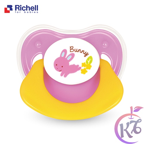 Ty Ngậm Silicone cho bé (0-3 tháng) Richell - RC98716 - Ti ngậm trẻ em - Ti giả