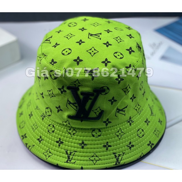 Mũ bo bucket in 2 mặt thêu chữ cá tính - Nón bo bucket thời trang nam nữ