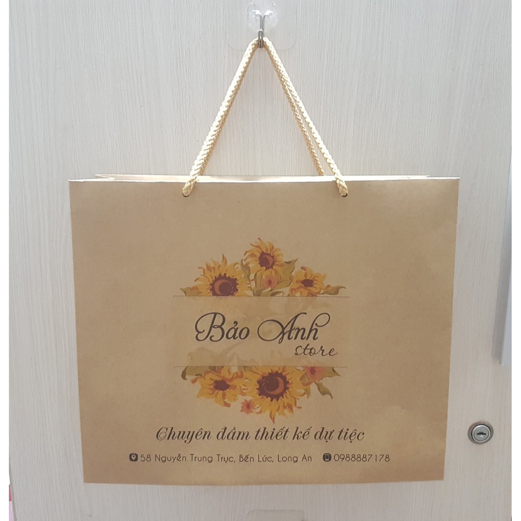 100 Túi giấy kraft XL in theo order | BigBuy360 - bigbuy360.vn