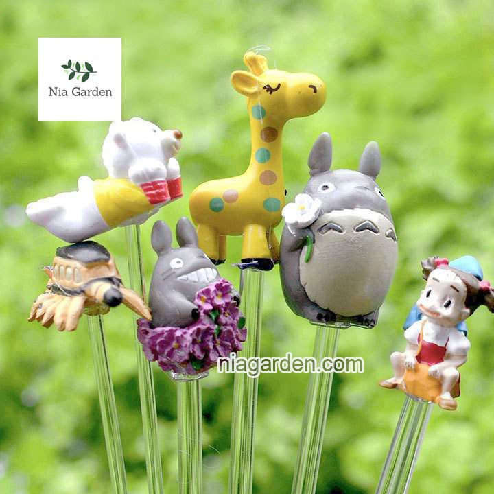 Que nhựa mica cố định phụ kiện tiểu cảnh cây cảnh terrarium Nia Garden N5