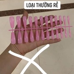 Móng giả, móng úp màu thạch