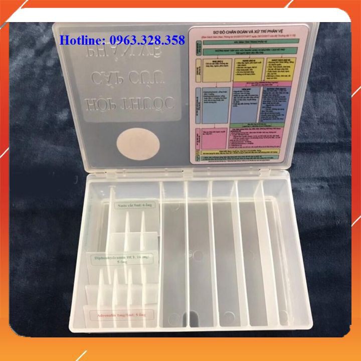 Hộp thuốc cấp cứu phản vệ, hộp chống shock