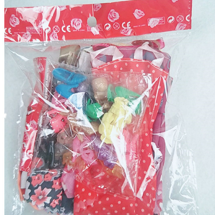 Set 20 đầm dự tiệc thời trang nhiều kiểu dáng ngẫu nhiên thủ công cho búp bê barbie dùng làm quà tặng sinh nhật cho bé