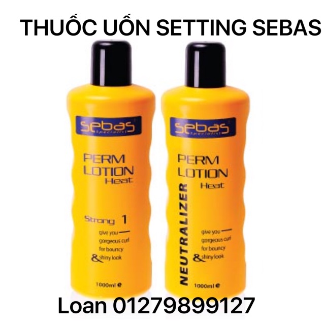 THUỐC UỐN SETTING SEBAS COLLAGEN PERM LOTION 1000ML X2