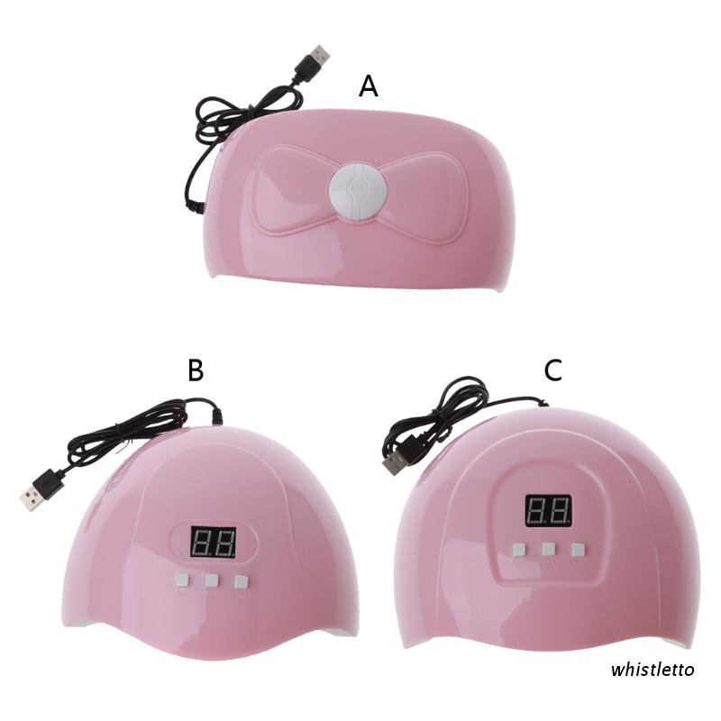 [Hàng mới về] Đèn UV sấy khô móng tay 54w có thể sạc điện USB và hẹn giờ 30/ 60/ 90 giây tiện dụng