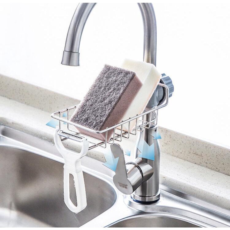 Giá Để Rửa Rửa Bát INOX, Kệ Đựng Đồ Rửa Chén BEECOOK