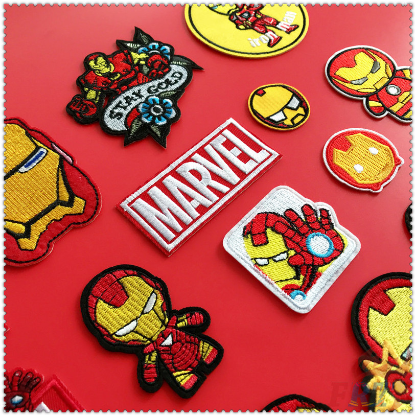 Miếng ủi thêu hình siêu anh hùng Iron Man