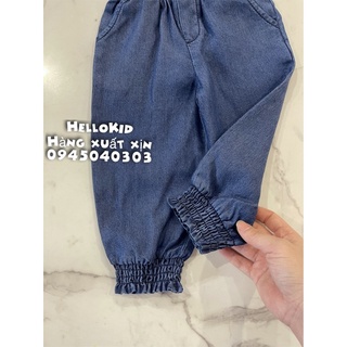 Q38 - Quần jogger bò lụa habitua