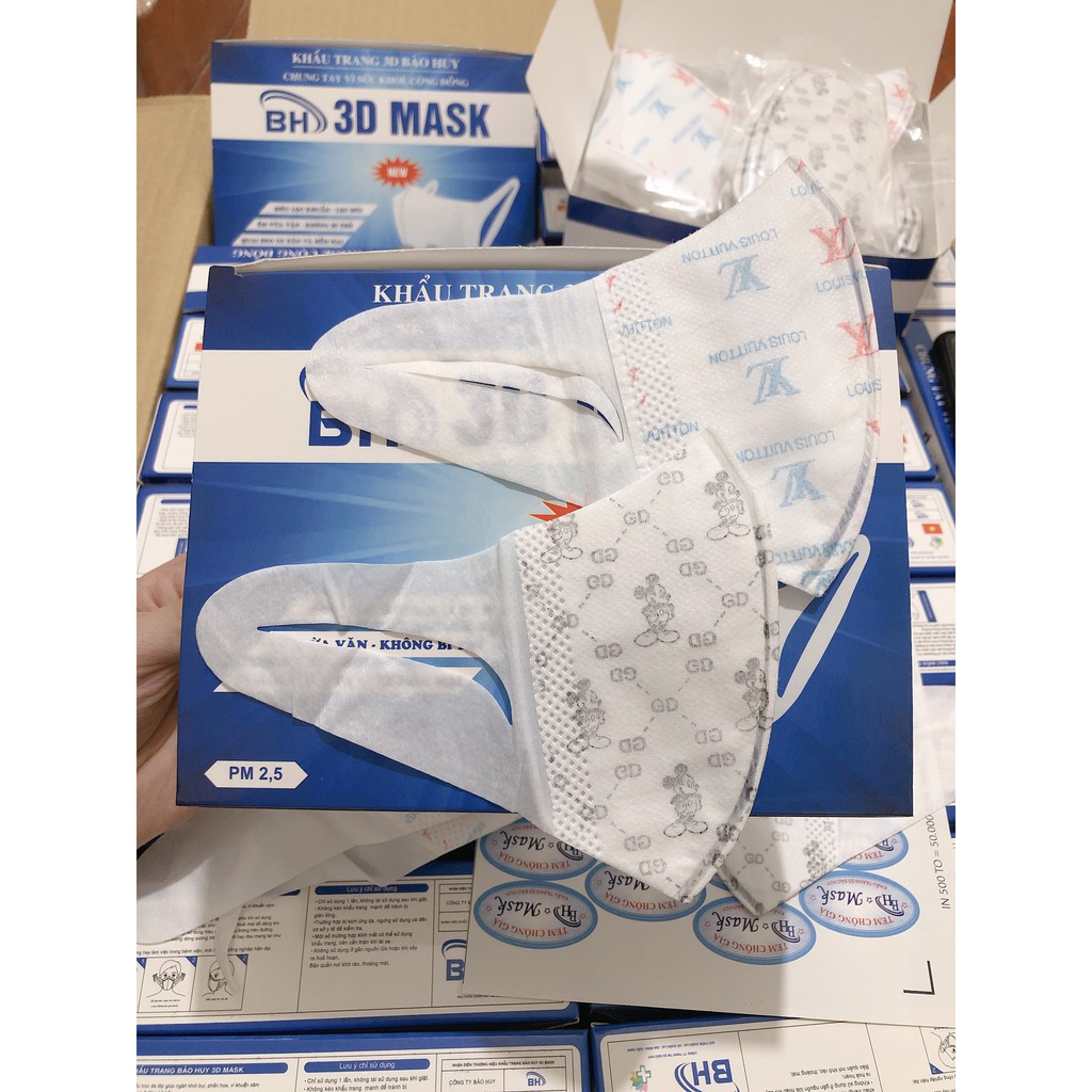 [Mã COSDAY giảm 8% đơn 150K] Hộp 50c]Khẩu Trang 3D Mask Trẻ Em Chính Hãng Công Ty(Size Cho bé từ 2 tuổi-Tiểu học) | BigBuy360 - bigbuy360.vn