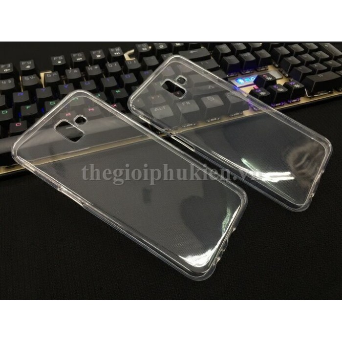Ốp Dẻo Silicon Cao Cấp cho Samsung J6 Plus, j8 plus, j4 plus, a6 plus, a8 plus trong suốt