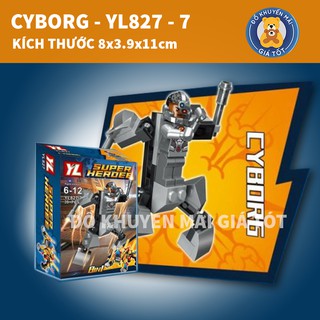 ĐỒ CHƠI LẮP RẮP ROBOT SIÊU ANH HÙNG - MÃ SP YL827