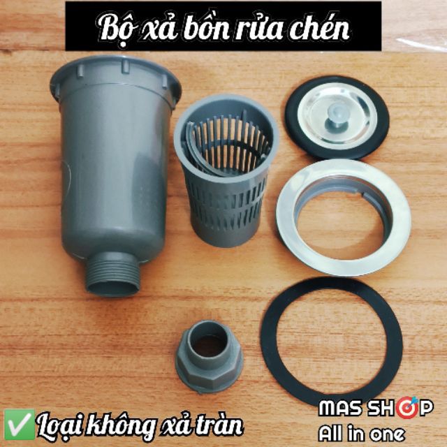 Bộ xả bồn rửa chén đơn (không xả tràn)