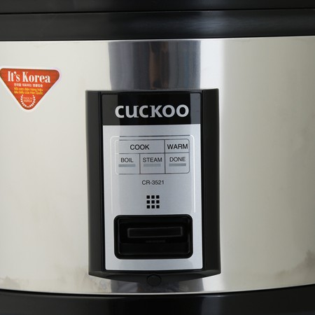 Nồi cơm điện Cuckoo 6.3 lít CR-3521S (INOX)( nhập khẩu Hàn Quốc)