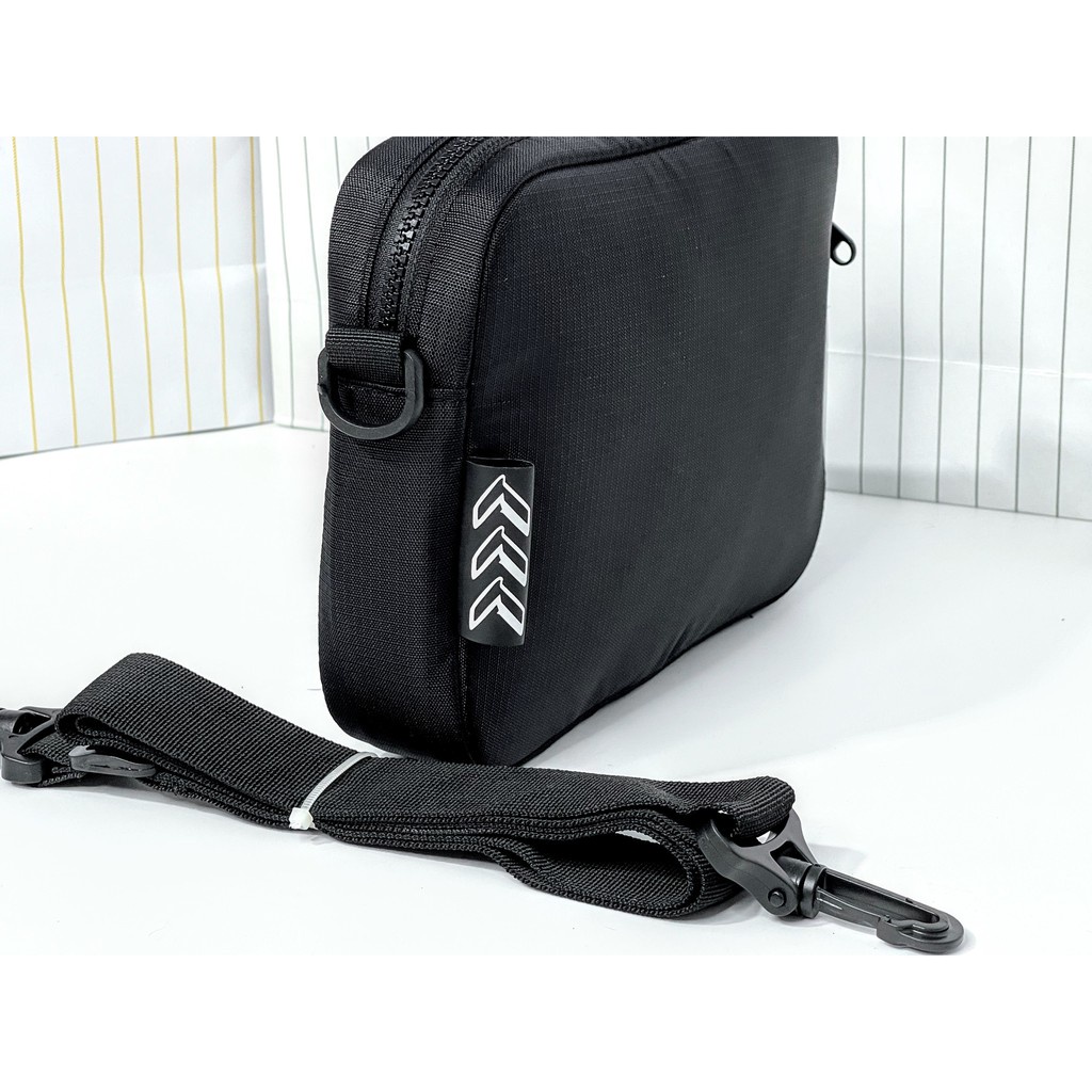 TÚI ĐEO CHÉO MLB MEN'S CHẤT LIỆU POLYESTER CAO CẤP , TÚI THỜI TRANG MLB1 MÀU ĐEN