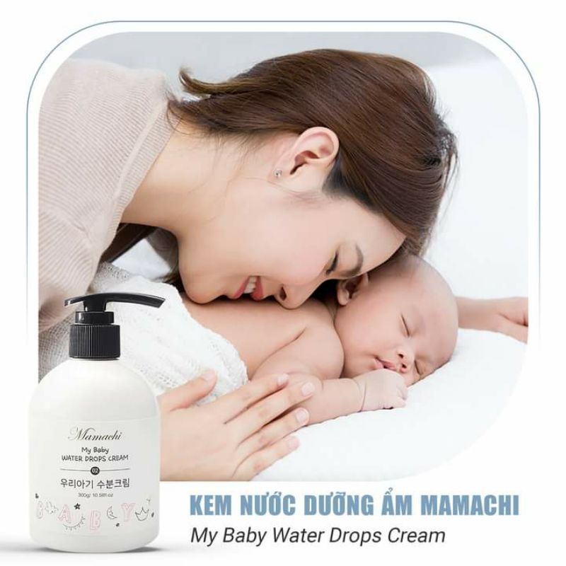 Mẫu mới Kem nước dưỡng ẩm Phytoncide Mamachi 300g chính hãng cho mẹ và bé