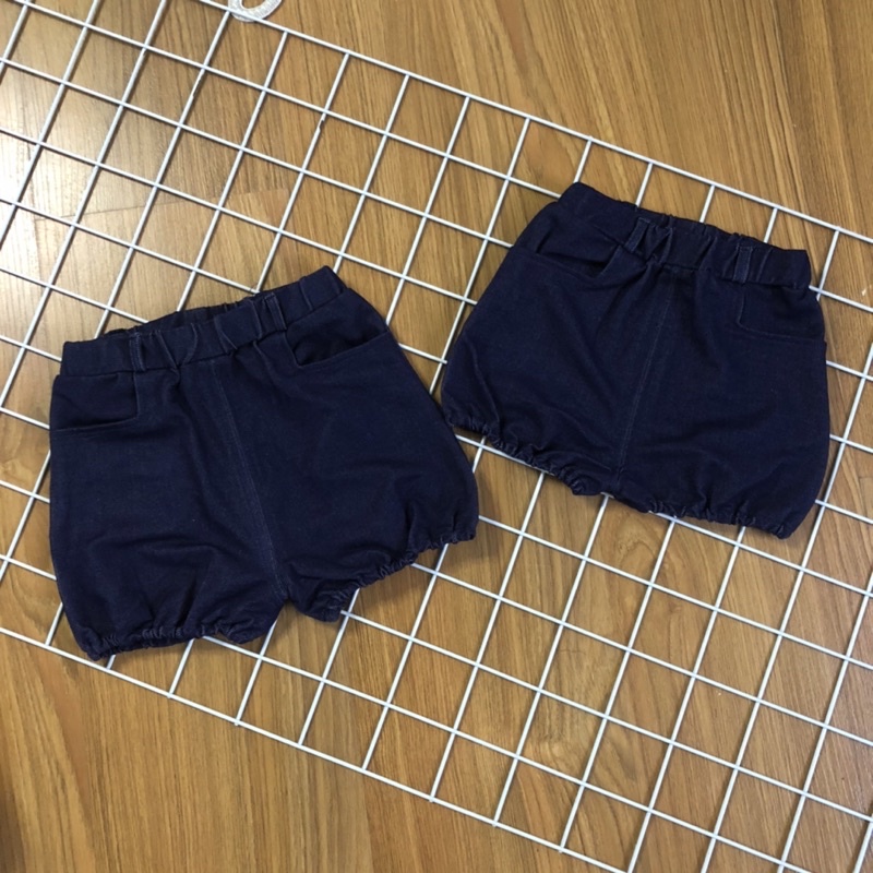 Quần đùi cotton giả bò cho bé trai và bé gái Hàng Quảng Châu