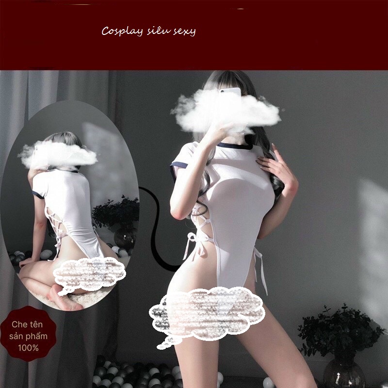 Bộ bodysuit trơn dây rút gợi cảm N55 | BigBuy360 - bigbuy360.vn